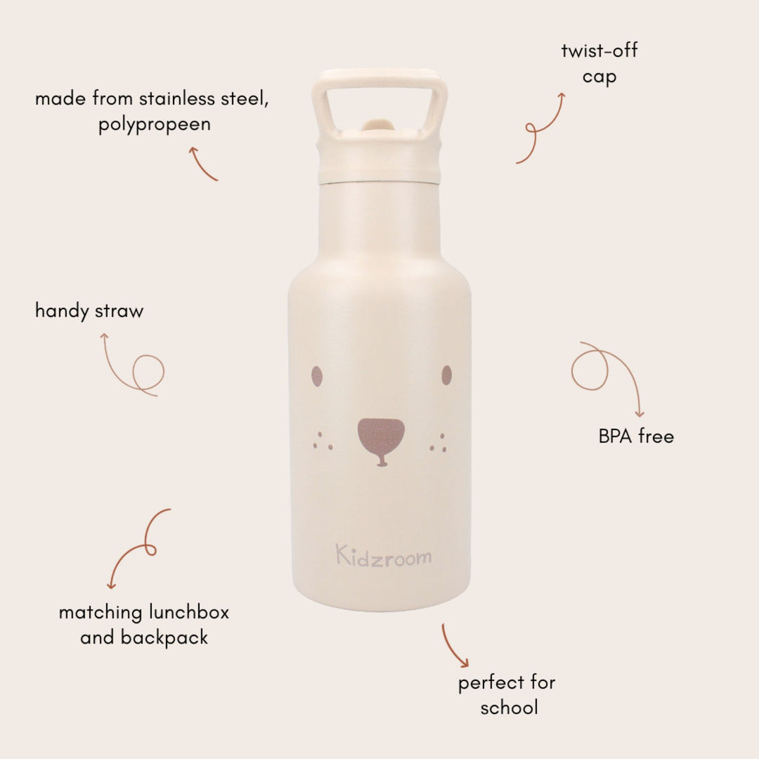 Kidzroom Beary Excited Trinkflasche 350 ml