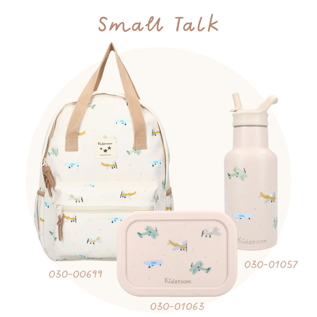 Kidzroom Small Talk Flugzeuge Trinkflasche 350 ml