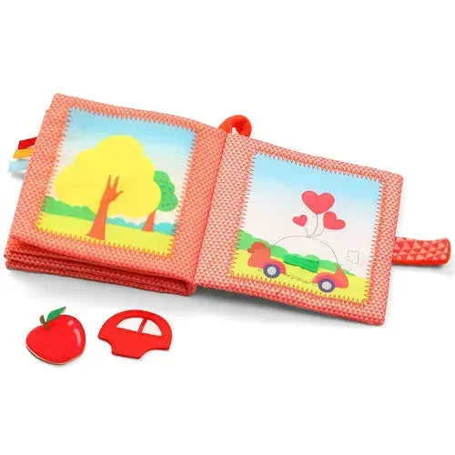 Babyono Vos Vincent Sensory Book Voelboekje - Tiny Giggles