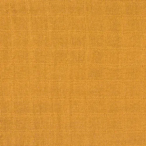 Lässig Mousseline Washandjes Mustard 3 Stuks - Tiny Giggles