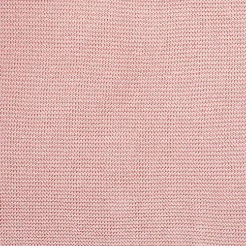 Jollein Wieg Deken Basic Knit 75x100cm Blush Pink - Tiny Giggles
