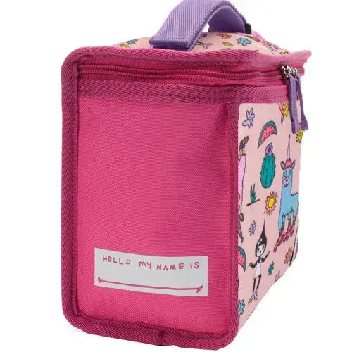 Zip & Zoe Zipped Lunchie en Ijspak Lama - Tiny Giggles