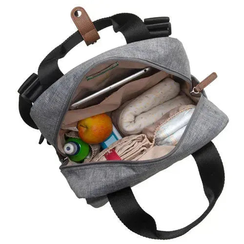 Babymel Georgi Eco Grey Luiertas - Tiny Giggles
