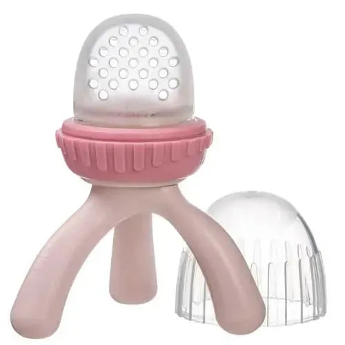 b.box Silicone Fresh Food Feeder Blush - Tiny Giggles