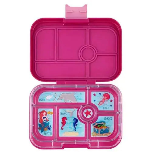 Yumbox Original Bento 6 Vakken Mermaid Malibu Purple - Tiny Giggles