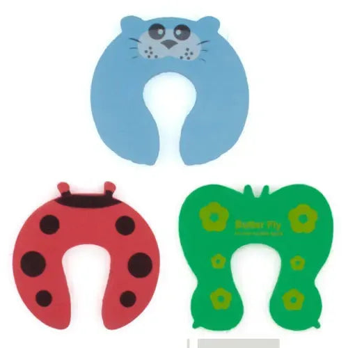 Deurstopper Foam Multikleur Dieren - 5 stuks - Tiny Giggles