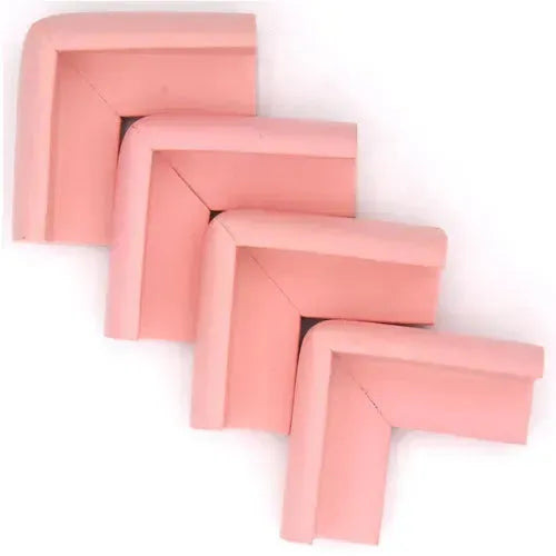 Hoekbeschermers L-vorm Roze (4 stuks) - Tiny Giggles