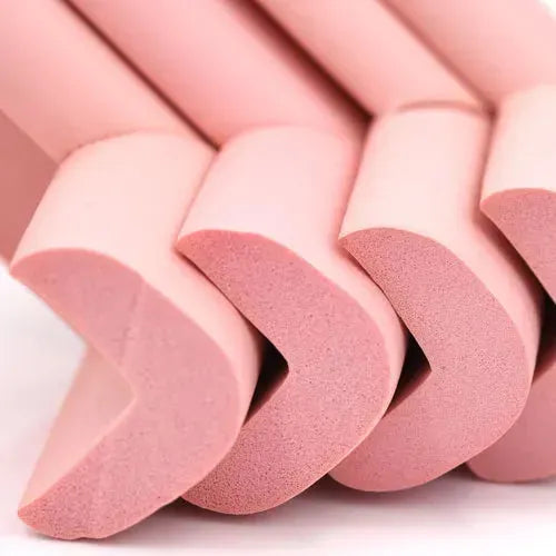 Hoekbeschermers L-vorm Roze (4 stuks) - Tiny Giggles
