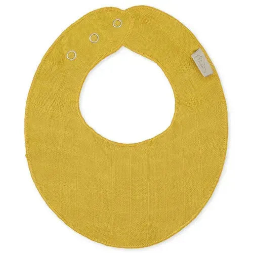 Cam Cam Mousseline Slabber - Mustard - Tiny Giggles