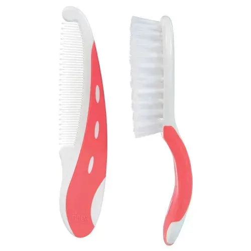 Tigex Borstel en Kam Rood - Tiny Giggles