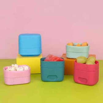 b.box Siliconen Snack Cups Berry