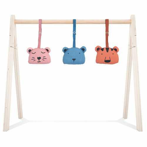 Jollein Babygym Toys Animal Club (3 stuks)