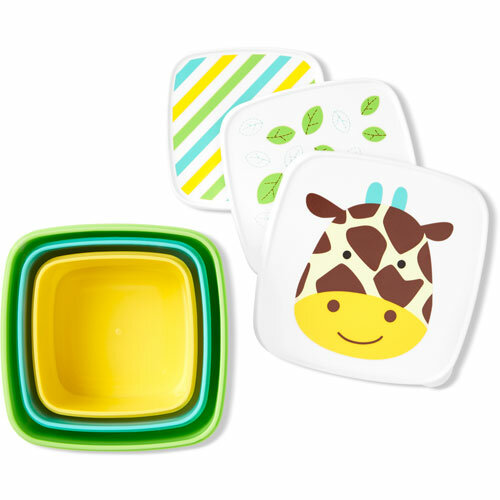 Skip Hop Zoo Snack Box Set Giraffe