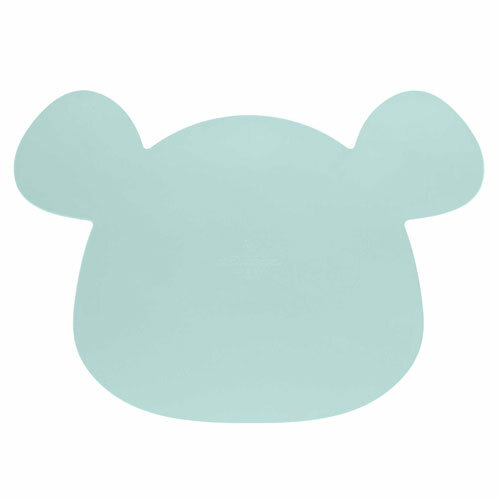 L&auml;ssig Placemat Silicone - Little Chums Mouse Blauw