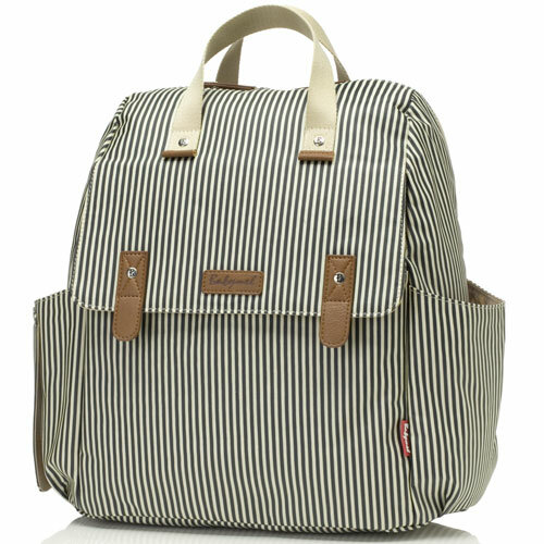 Babymel Robyn Convertible Backpack Navy Stripe Luiertas