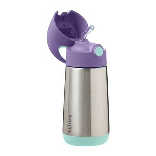 b.box Insulated Drink Bottle 350ml Lilac Pop