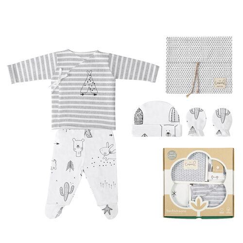 BimbiDreams Baby Newborn 5-Delige Set - Indian