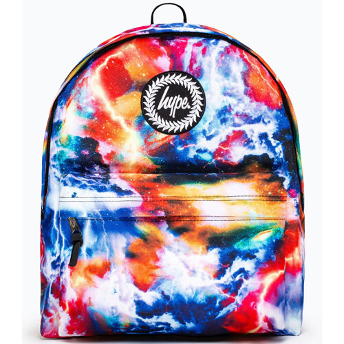 Hype Blue Orange Lightning Galaxy Backpack Tiny Giggles