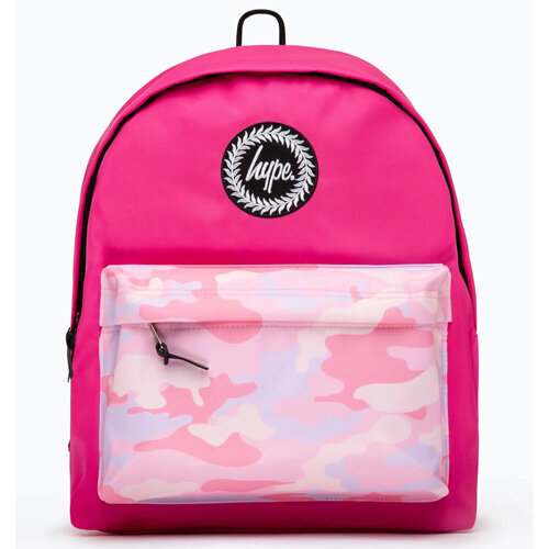 Hype Hot Pink Camo Pocket Rugzak