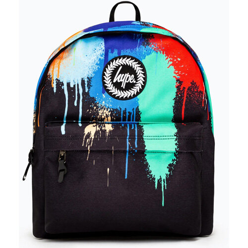 Hype Multicolored Graffiti Drip Rugzak