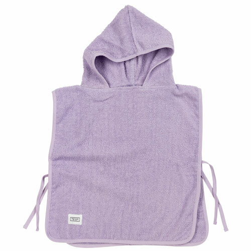 Meyco Badponcho Basic Badstof - Soft Lilac 1-3 jaar