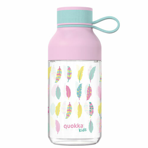 Quokka Ice Kids Feathers Tritan Fles 430ml