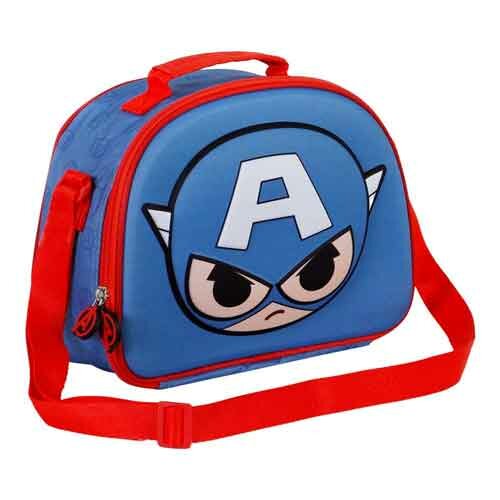 Captain America 3D Bobblehead Lunchtas