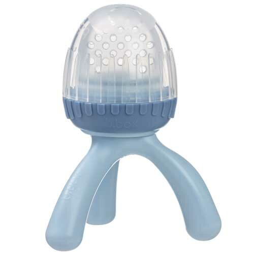 b.box Silicone Fresh Food Feeder Lullaby Blue