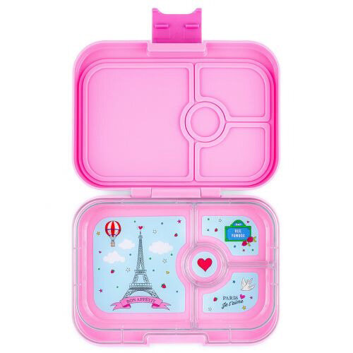 Yumbox Panino Bento 4 Vakken Paris je t&#039;aime Fifi Pink