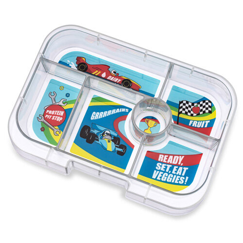 Yumbox Original Tray 6 Vakken Race Cars