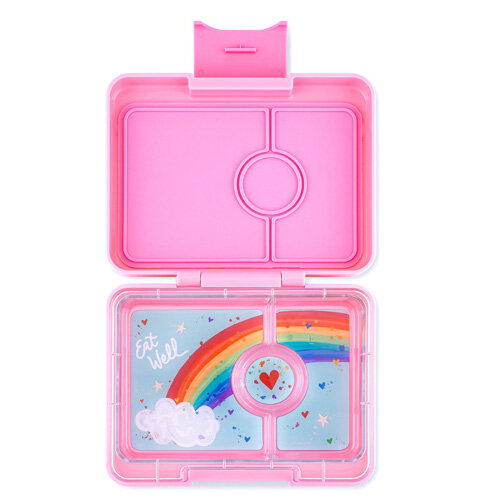 Yumbox Snacks 3 Vakken Rainbow Power Pink