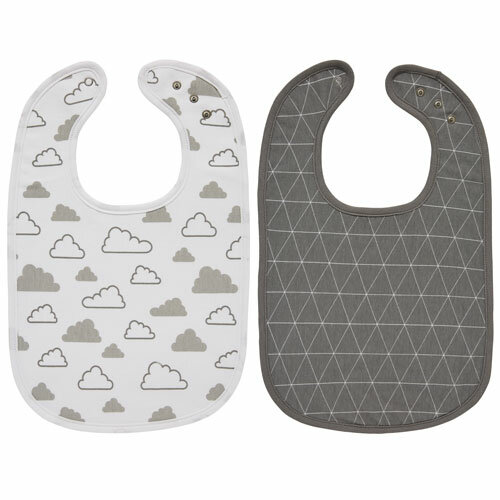 Meyco Slab Triangle/Little Clouds - Set van 2