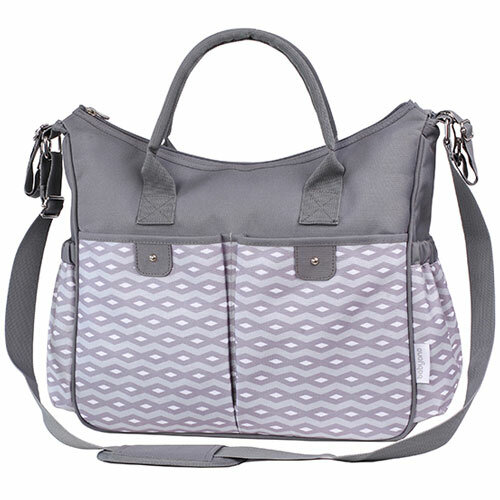 Babyono So City de Luxe Grey Verzorgingstas 