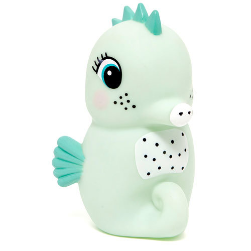 Petit Monkey nachtlampje seahorse mint