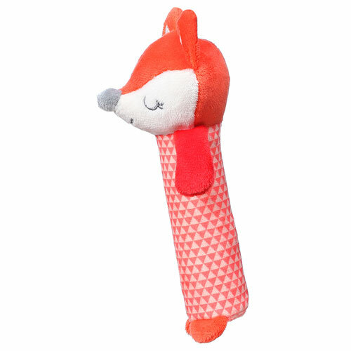 Babyono Squeaker Fox Vincent Knijpspeeltje