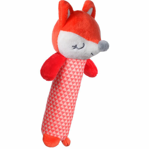 Babyono Squeaker Fox Vincent Knijpspeeltje