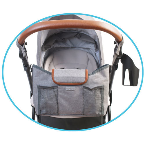 Bo Jungle B-Stroller Organiser Lichtgrijs