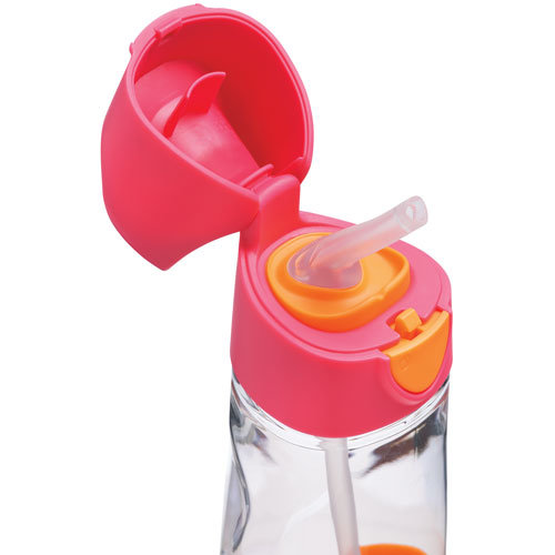 b.box Tritan Drink Bottle 450ml Strawberry Shake 9m+