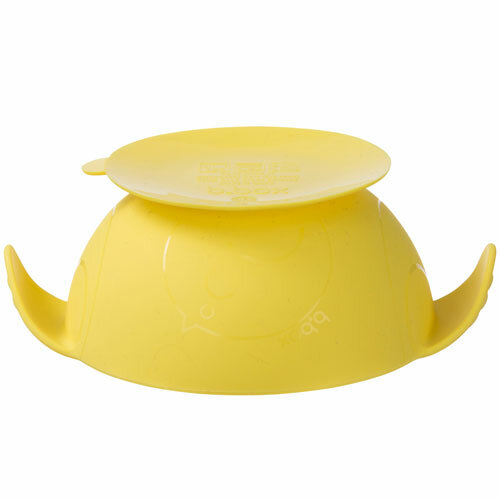 b.box Silicone First Feeding Set Lemon Sherbert 6m+