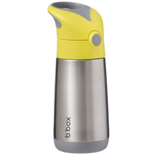 b.box Insulated Drink Bottle 350ml Lemon Sherbet