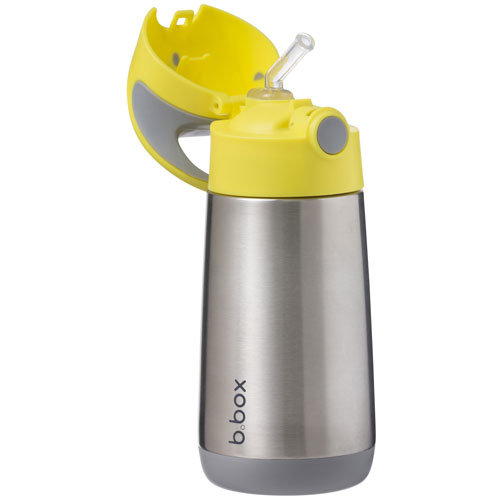 b.box Insulated Drink Bottle 350ml Lemon Sherbet