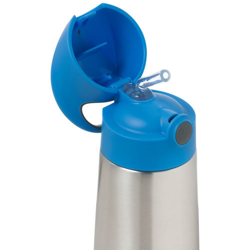 b.box Insulated Drink Bottle 350ml Blue Slate