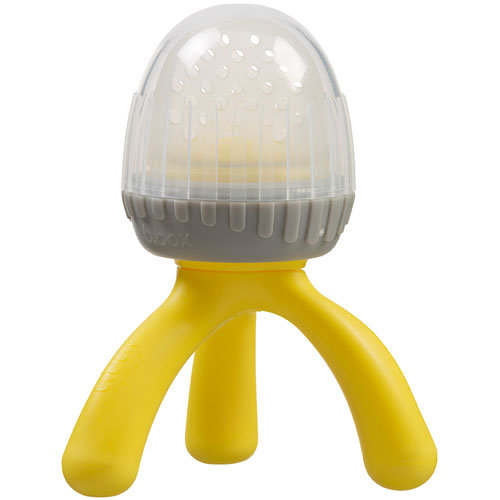 b.box Silicone Fresh Food Feeder Lemon Sherbet 4m+