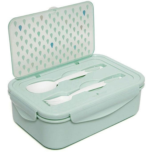 Petit Monkey Bento Lunchbox Drops Green