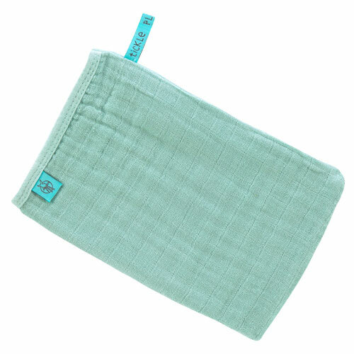 L&auml;ssig Mousseline Washandjes Mint 3 Stuks