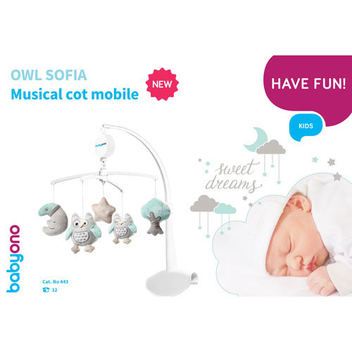 Babyono Uil Sofia Muziekmobiel