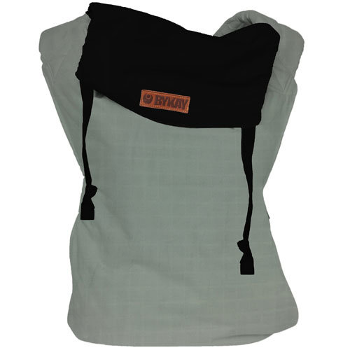 ByKay Draagzak Click Carrier Reversible - Black - Minty Grey