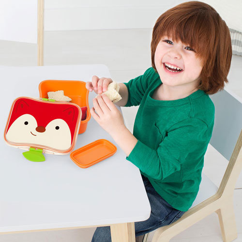 Skip Hop Zoo Little Kid Lunch Kit Vos