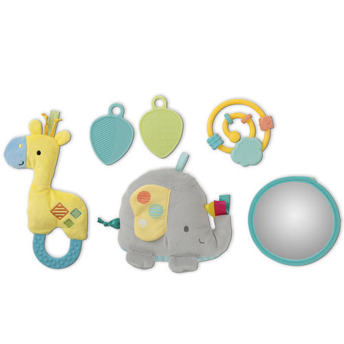 Bright Starts Hug-n-Cuddle Elephant Activity Gym Speelkleed