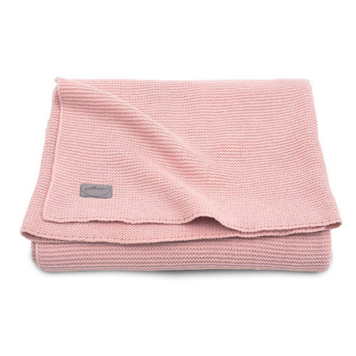 Jollein Wieg Deken Basic Knit 75x100cm Blush Pink